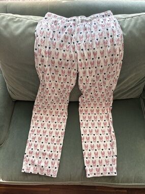 Bunny Print Pajama pants size medium